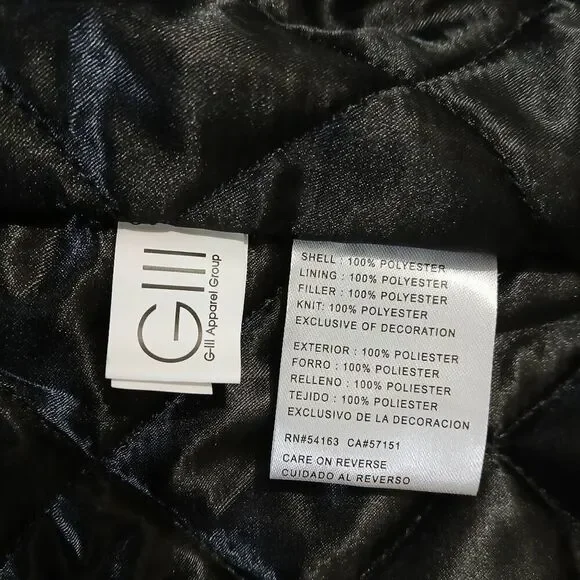 Mens large vintage starter satin bomber jacket black baseball varsity